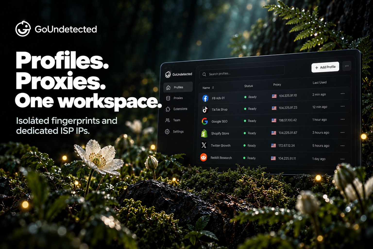 GoUndetected key features